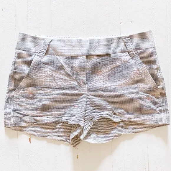 💕💕5/$20 SALE🤩💕💕J. Crew woman short blue white - Picture 2 of 7